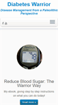 Mobile Screenshot of diabetes-warrior.net